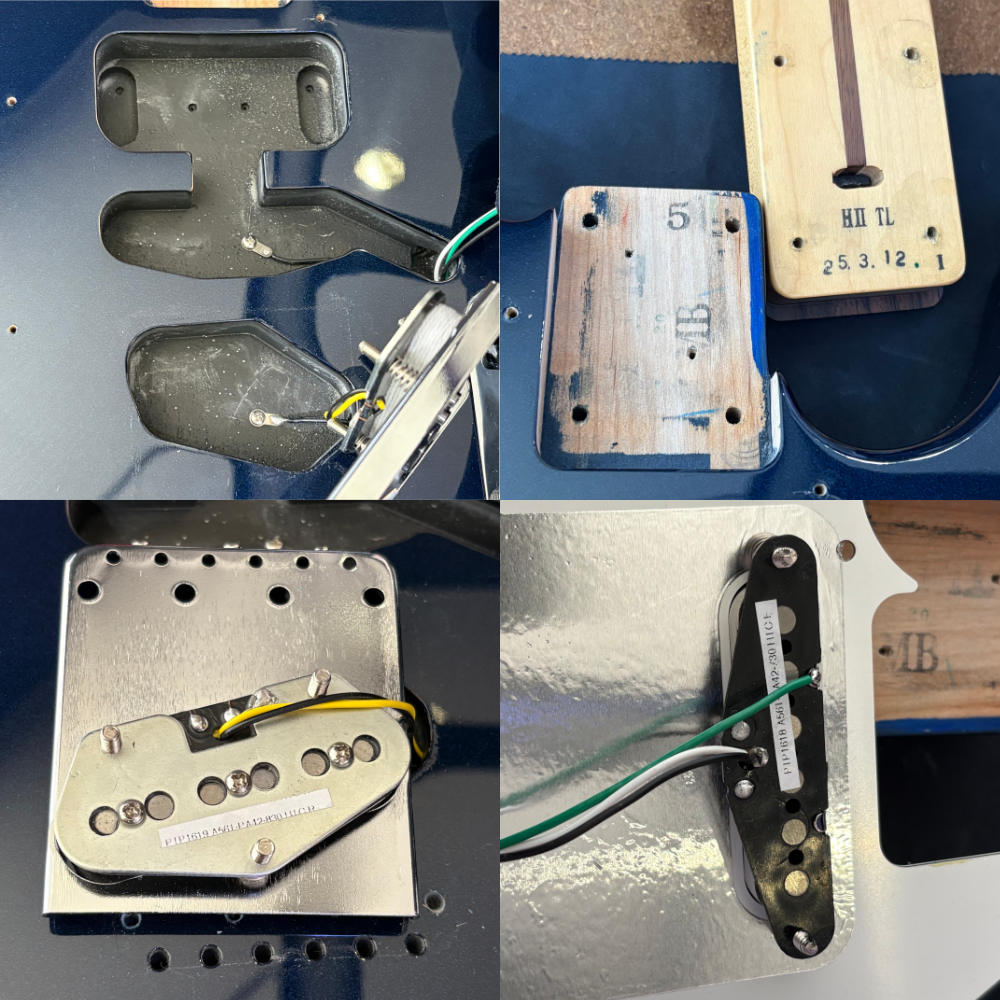 【中古】 エレキギター Fender フェンダー FSR Collection Made in Japan Hybrid II Telecaster Gun Metal Blue 2025年製 テレキャスター 詳細画像