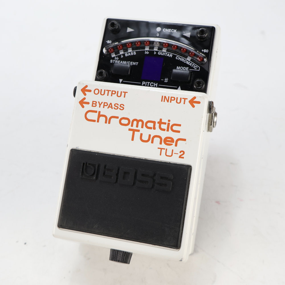 【中古】 クロマチックチューナー エフェクター BOSS TU-2 Chromatic Tuner ペダルチューナー