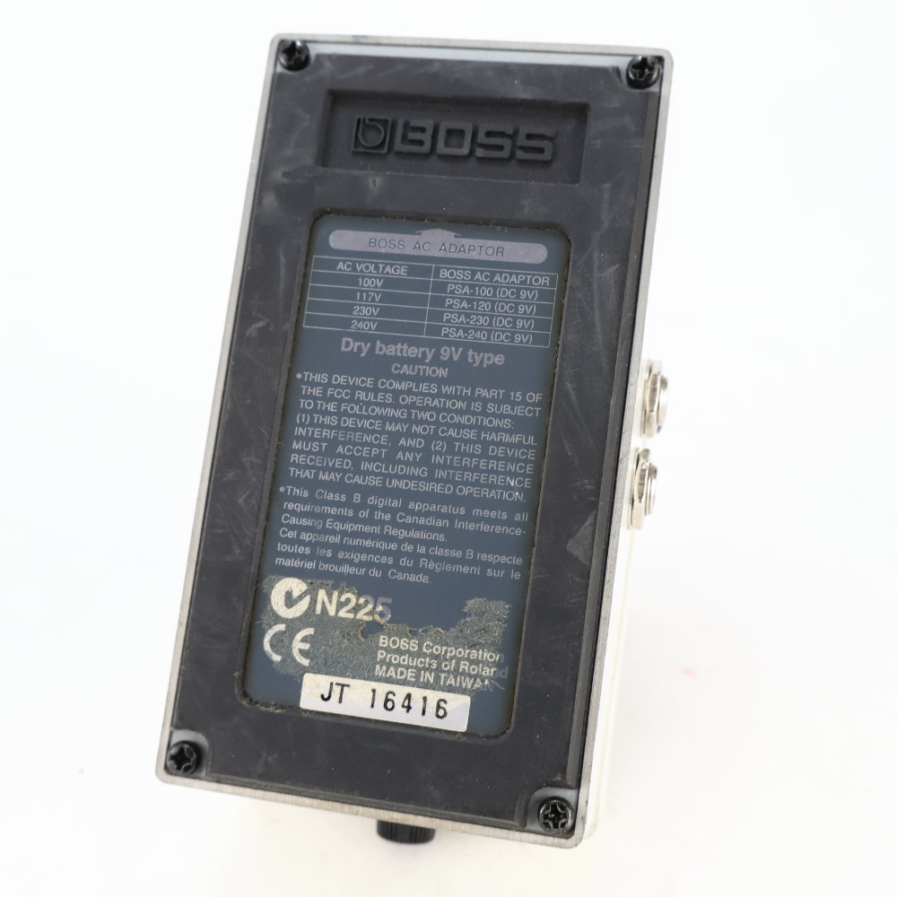 【中古】 クロマチックチューナー エフェクター BOSS TU-2 Chromatic Tuner ペダルチューナー 底面