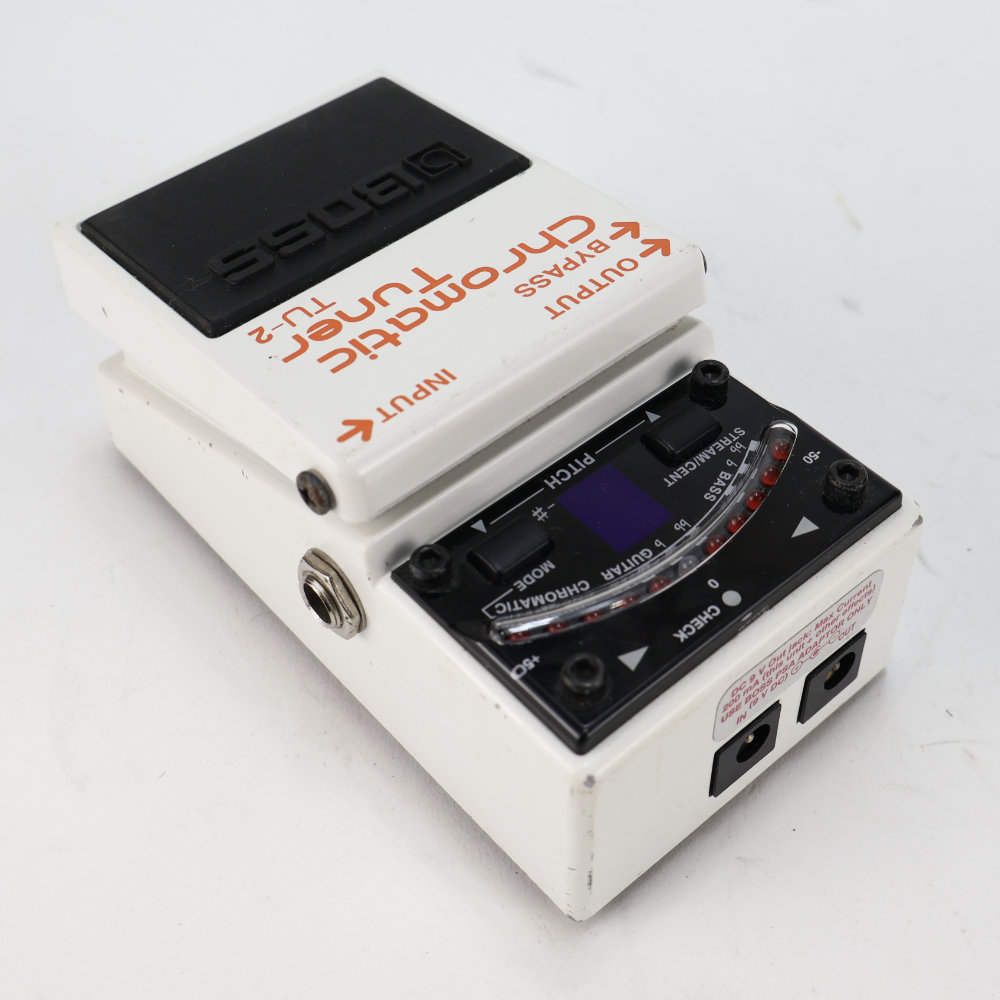 【中古】 クロマチックチューナー エフェクター BOSS TU-2 Chromatic Tuner ペダルチューナー 全体