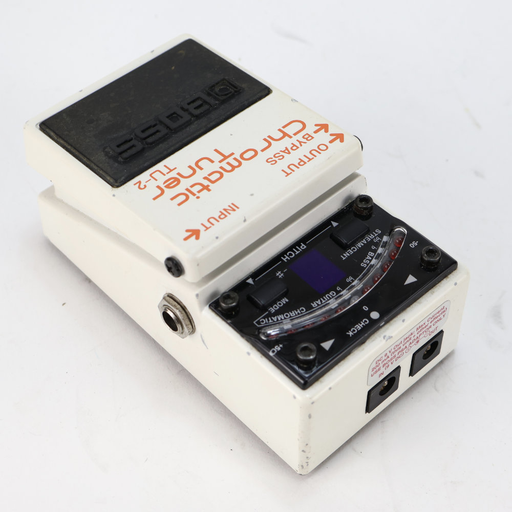 【中古】 クロマチックチューナー エフェクター BOSS TU-2 Chromatic Tuner ペダルチューナー 全体