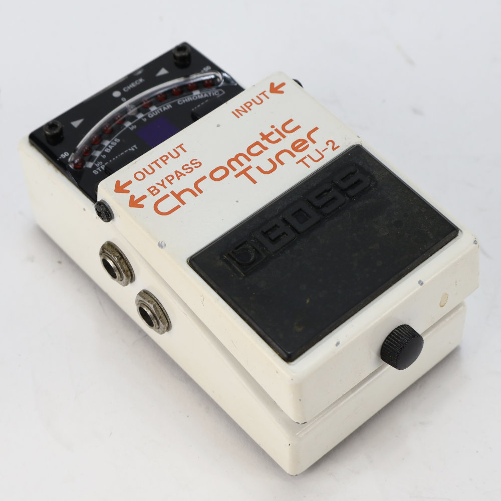 【中古】 クロマチックチューナー エフェクター BOSS TU-2 Chromatic Tuner ペダルチューナー 全体