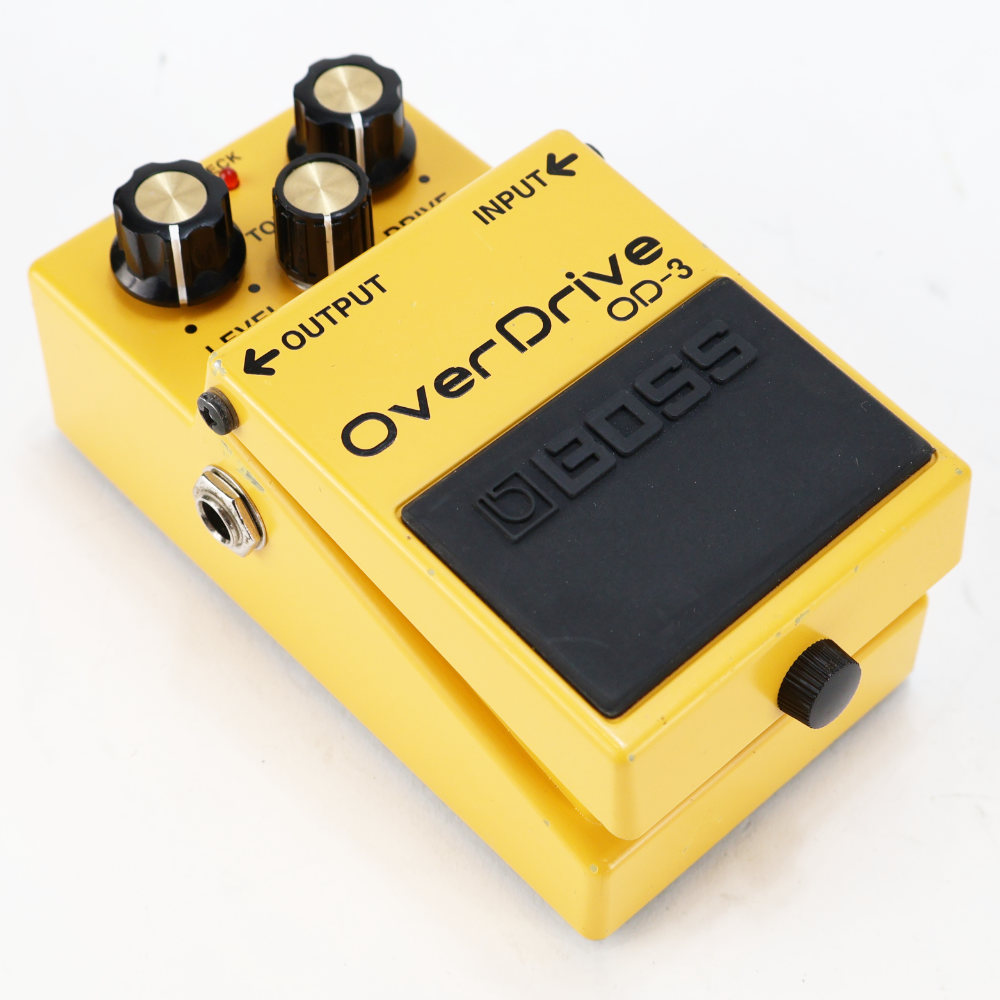 【中古】 オーバードライブ エフェクター BOSS OD-3 Over Drive ギターエフェクター 本体画像 斜め 2