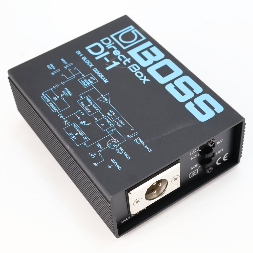 【中古】 ダイレクトボックス DIボックス BOSS DI-1 Direct Box D.Iボックス 本体画像 斜め2