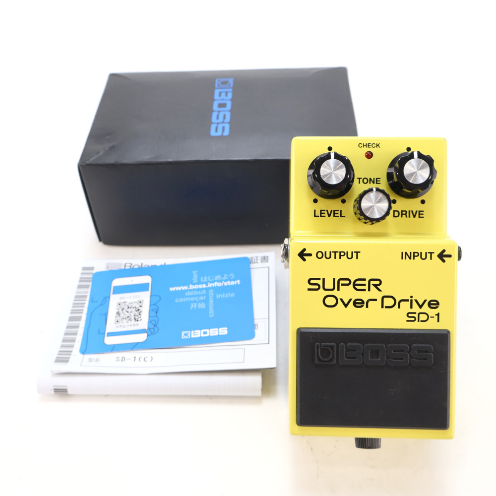【中古】 スーパーオーバードライブ エフェクター BOSS SD-1 Super Over Drive ギターエフェクター