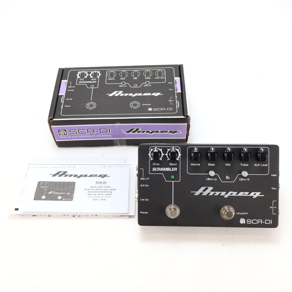 【中古】 Ampeg SCR-DI ベース用DI アンペグ ベースプリアンプ DI
