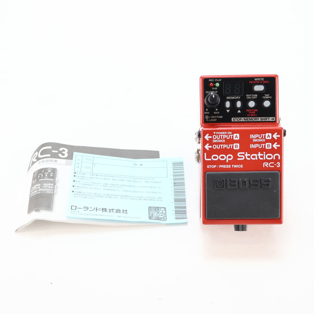 【中古】 BOSS ボス Loop Station RC-3 ルーパー エフェクター ループステーション