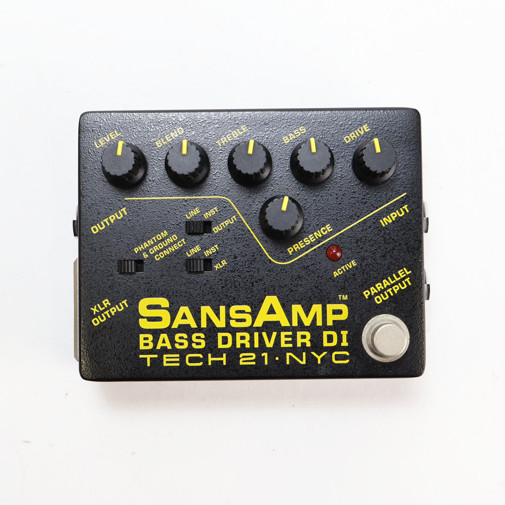 【中古】サンズアンプ ベースドライバーDI TECH21 SansAmp BASS DRIVER DI 旧仕様 ベース用DI プリアンプ