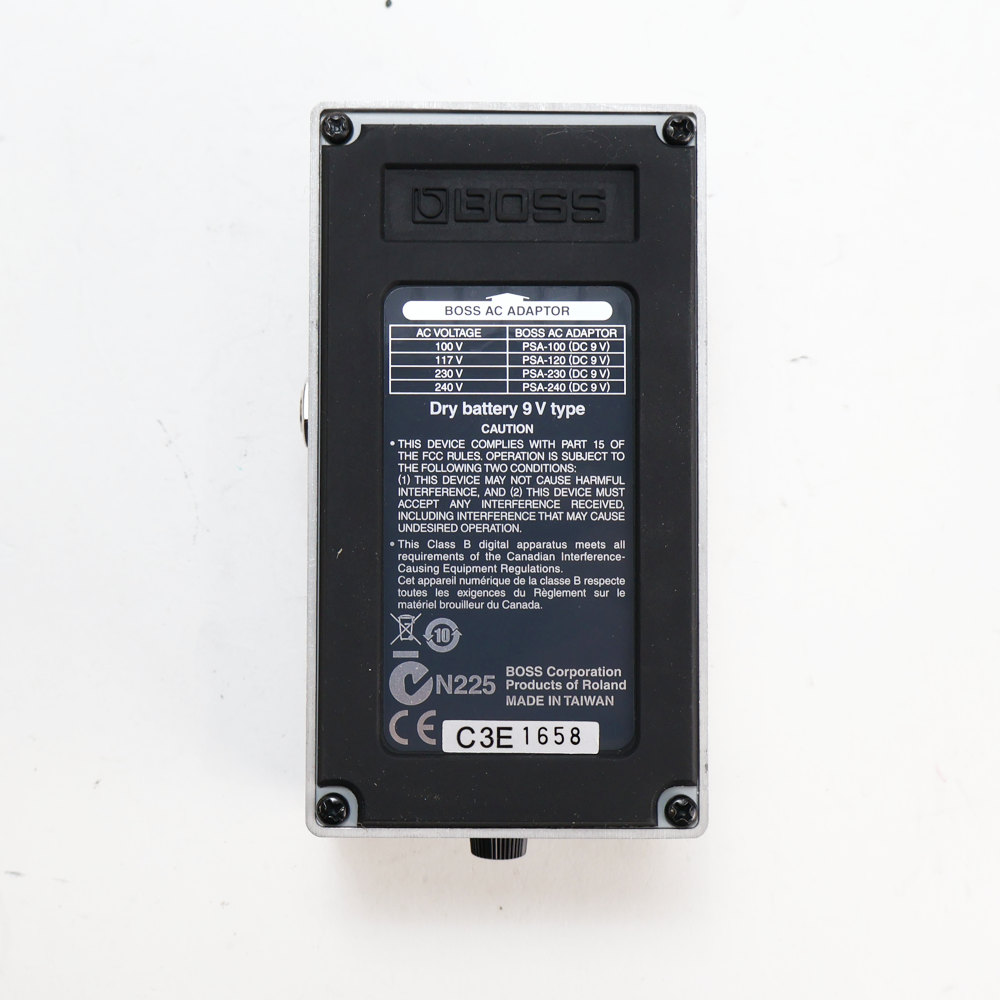 【中古】 ファズ  エフェクター BOSS FZ-5 Fuzz ボス ギターエフェクター 裏面