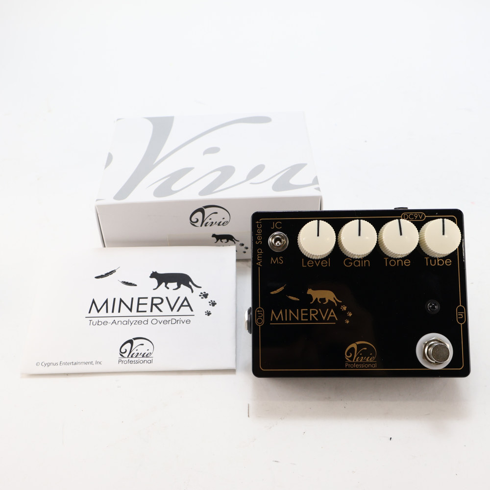 【中古】オーバードライブ Vivie MINERVA ギターエフェクター ヴィヴィー ミネルバ