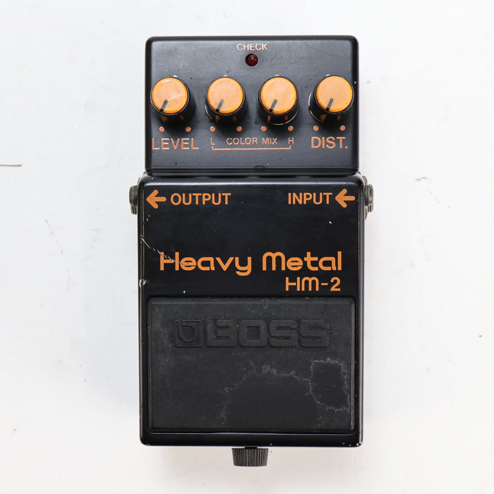 【中古】 ヘビーメタル エフェクター BOSS HM-2 Heavy Metal Made in Japan ディストーション ギターエフェクター