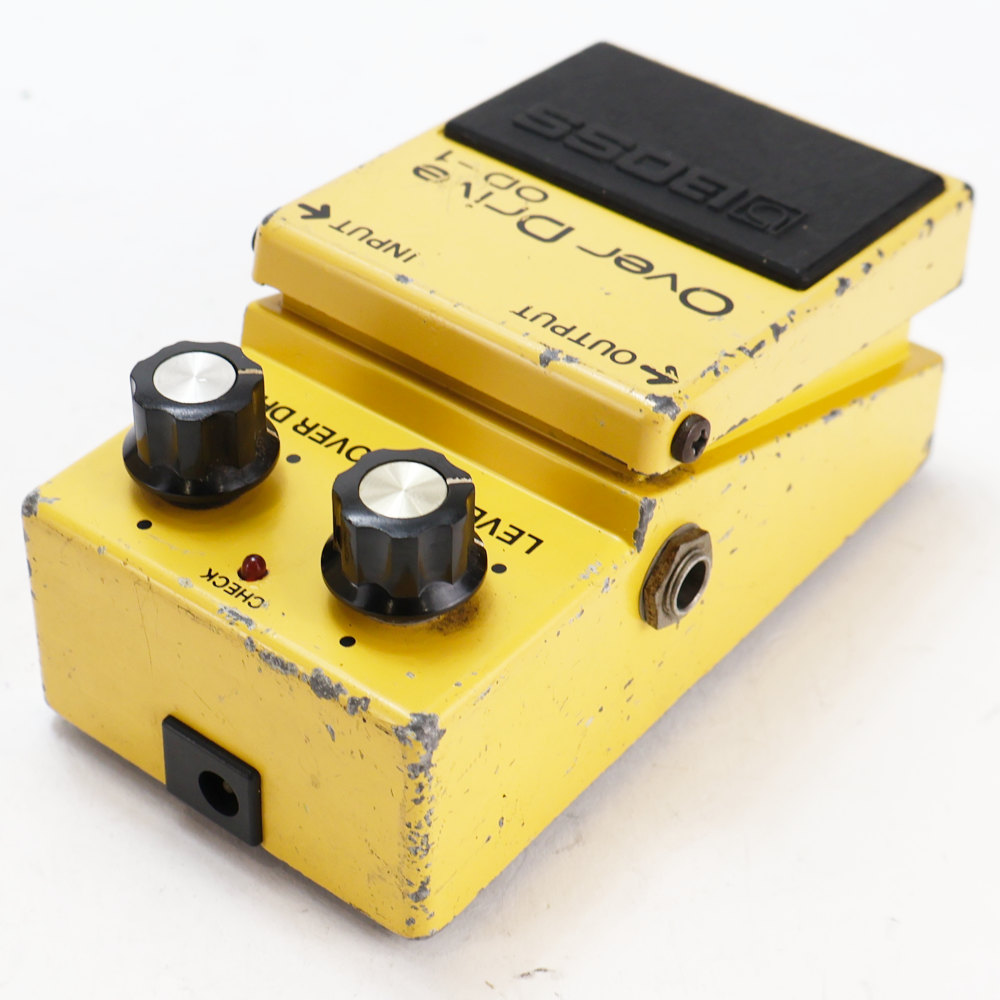 【中古】 オーバードライブ エフェクター BOSS OD-1 Over Drive 1981年製 ギターエフェクター 側面