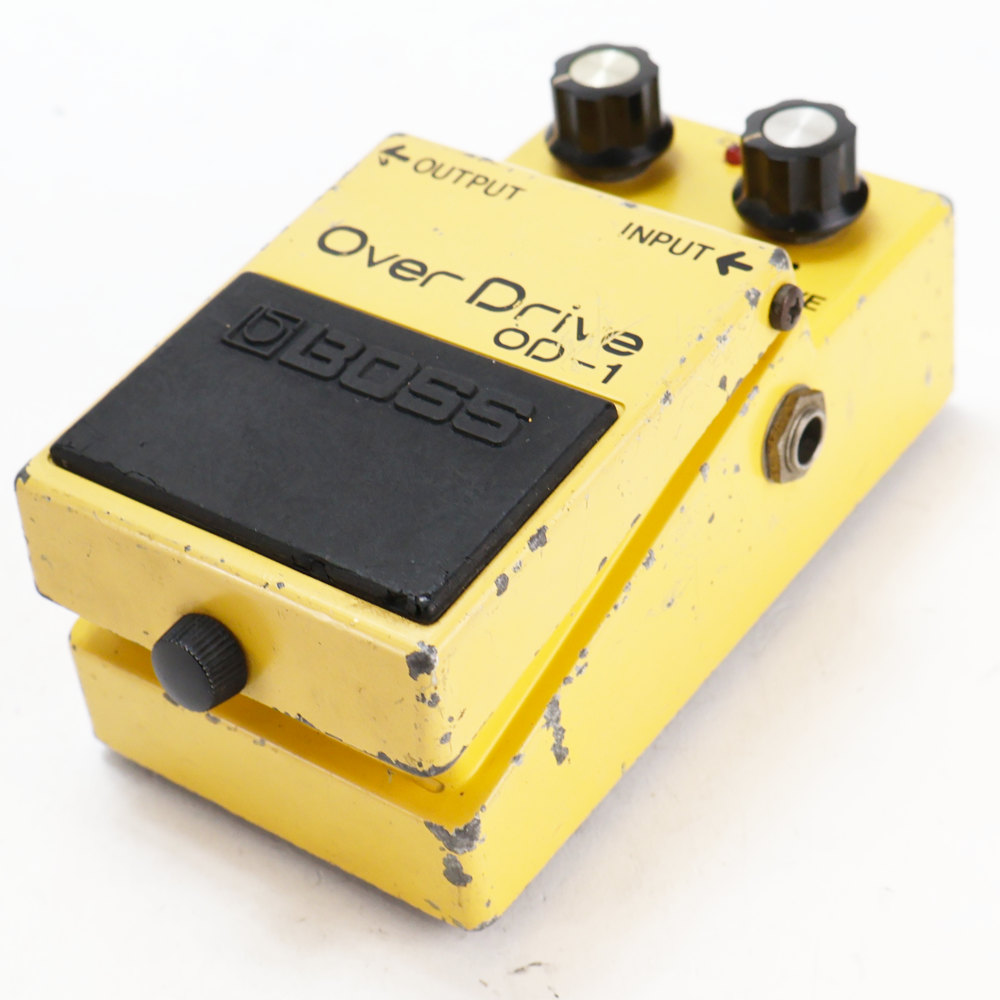 【中古】 オーバードライブ エフェクター BOSS OD-1 Over Drive 1981年製 ギターエフェクター 側面