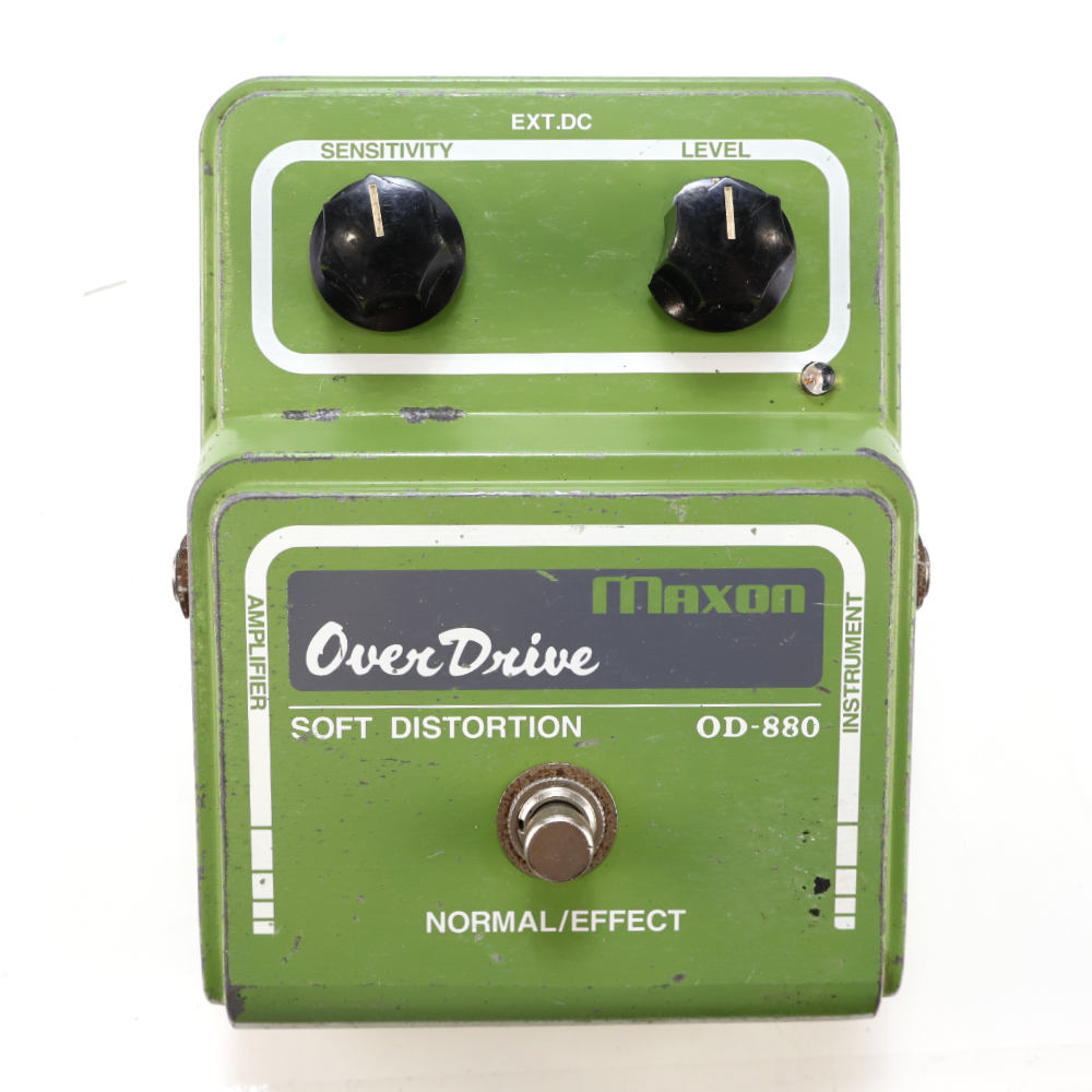 【中古】オーバードライブ マクソン MAXON OD-880 Over Drive SOFT DISTORTION Reissue ギターエフェクター