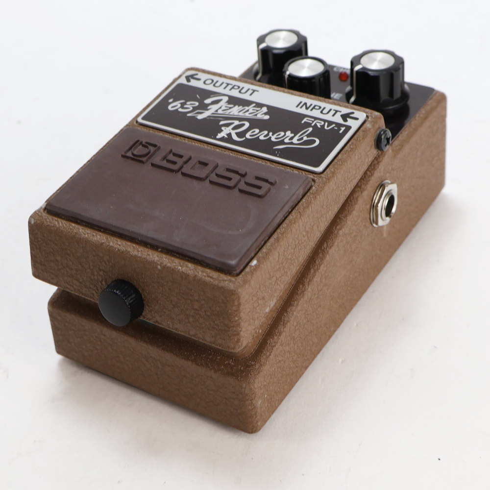 【中古】リバーブ エフェクター BOSS FRV-1 63 Fender Reverb ボス リヴァーブ エフェクター 側面