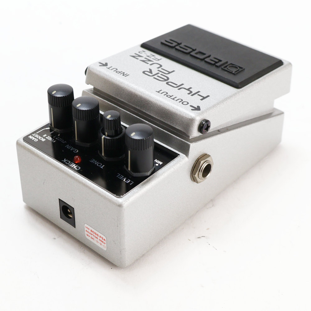 【中古】 ファズ エフェクター BOSS FZ-2 HYPER Fuzz ギターエフェクター ハイパーファズ 側面
