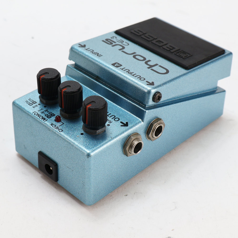 【中古】 コーラス エフェクター BOSS CE-3 Chorus Made in JAPAN ギターエフェクター 側面