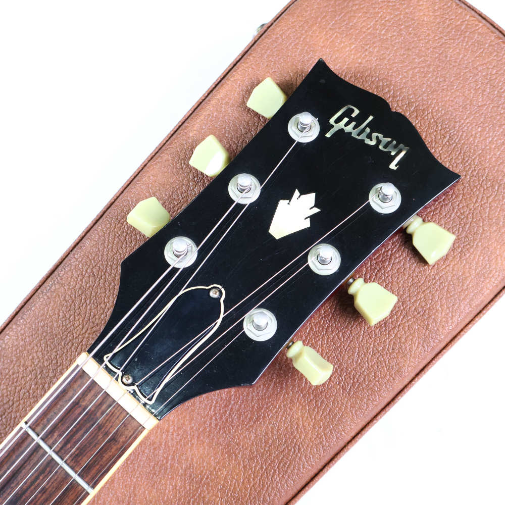 【中古】 Gibson ギブソン SG ’62 Reissue HC エレキギター 1990年製 ドットなしGibsonロゴ ナンバードPAF搭載 ヘッド画像