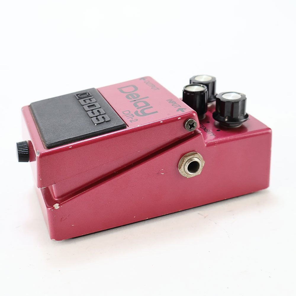 【中古】 アナログディレイ エフェクター BOSS DM-2 Delay Made in Japan 後期モデル ギターエフェクター 側面