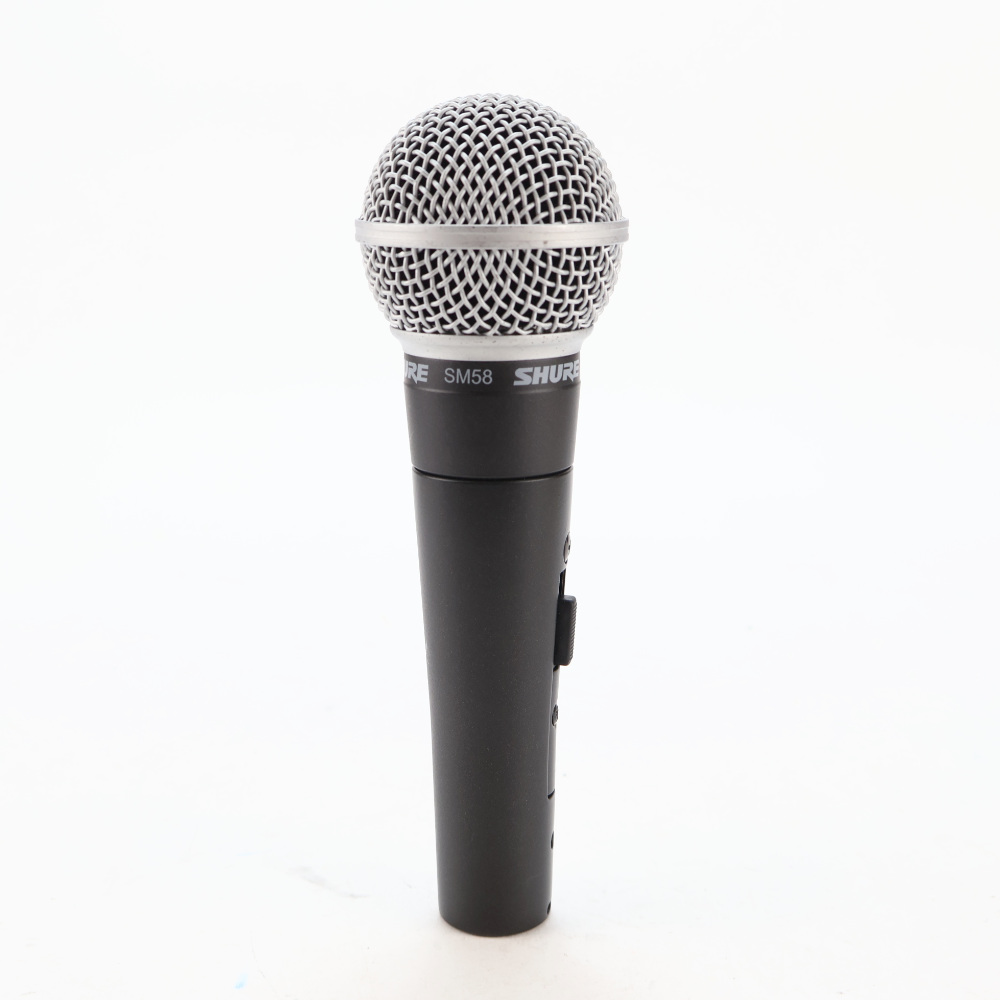 【中古】 マイク ダイナミックマイク SHURE SM58SE スイッチ付き  シュアー 58 ゴッパ シュア 詳細画像