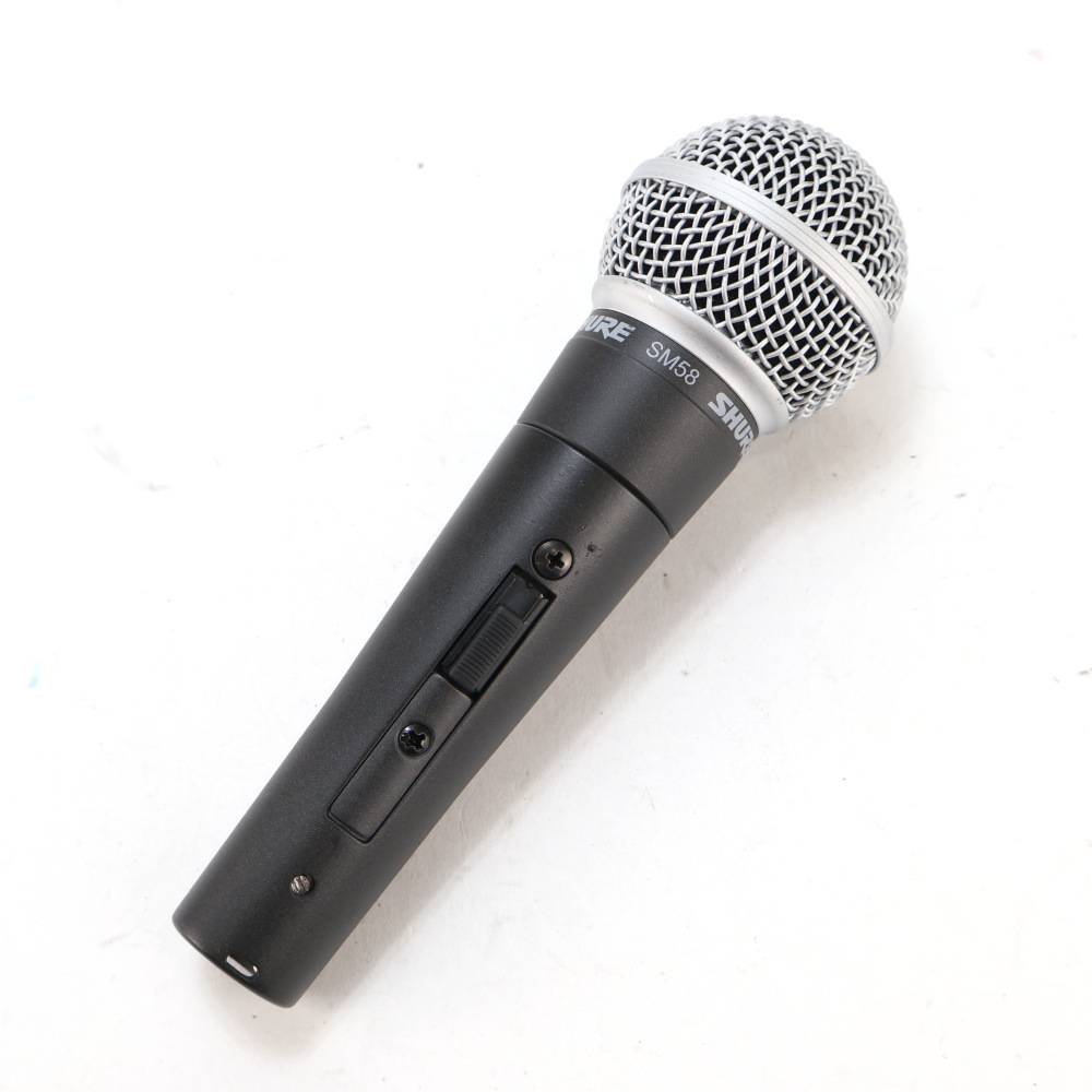 【中古】 マイク ダイナミックマイク SHURE SM58SE スイッチ付き  シュアー 58 ゴッパ シュア