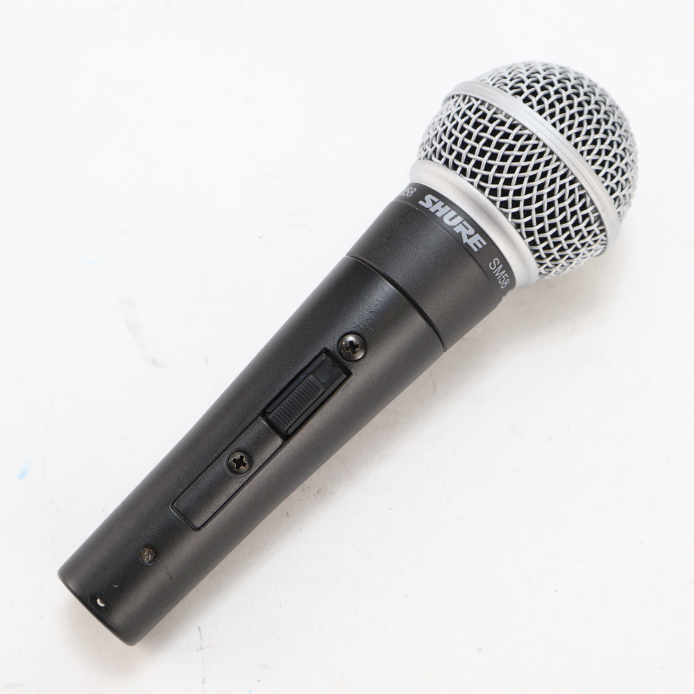 中古】 マイク ダイナミックマイク SHURE SM58SE スイッチ付き