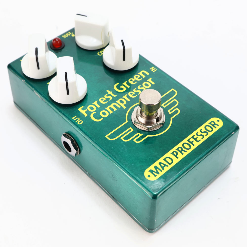 【中古】 Mad Professor Forest Green Compressor コンプレッサー ギターエフェクター 本体画像 斜め 2