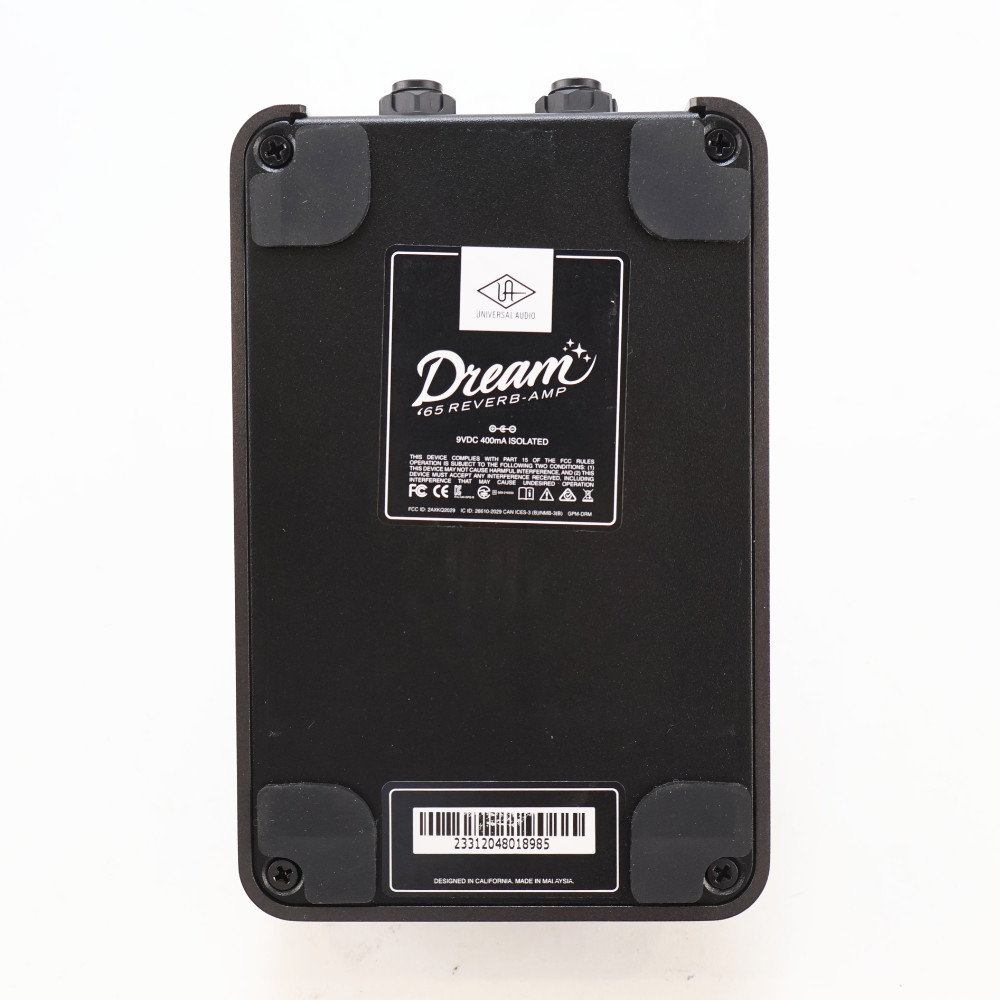 【中古】 Universal Audio UAFX Dream 65 Reverb Amplifier オーバードライブ アンプシミュレーター ギターエフェクター 詳細画像