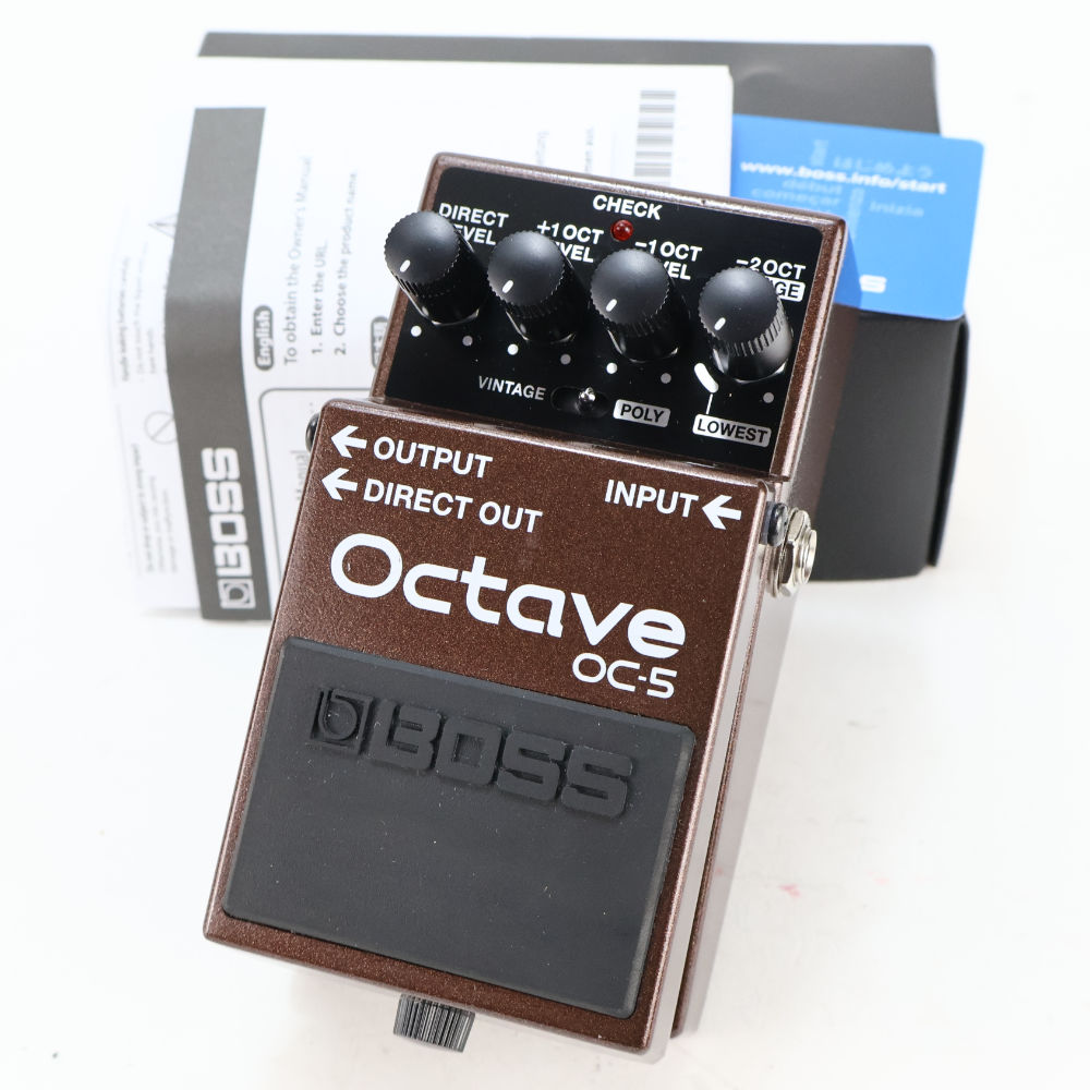 【中古】 オクターバー エフェクター BOSS OC-5 Octave ギターエフェクター オクターブ