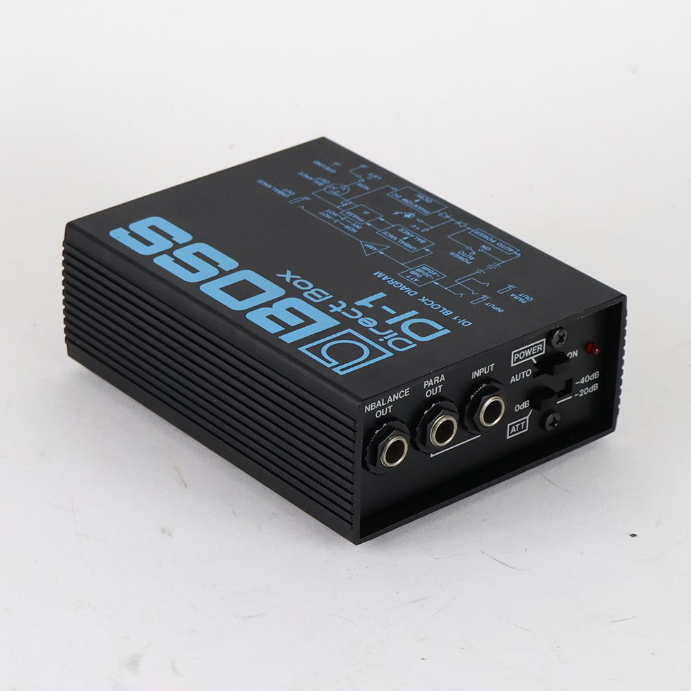 【中古】 ダイレクトボックス DIボックス BOSS DI-1 Direct Box D.Iボックス MADE IN JAPAN 日本製 全体