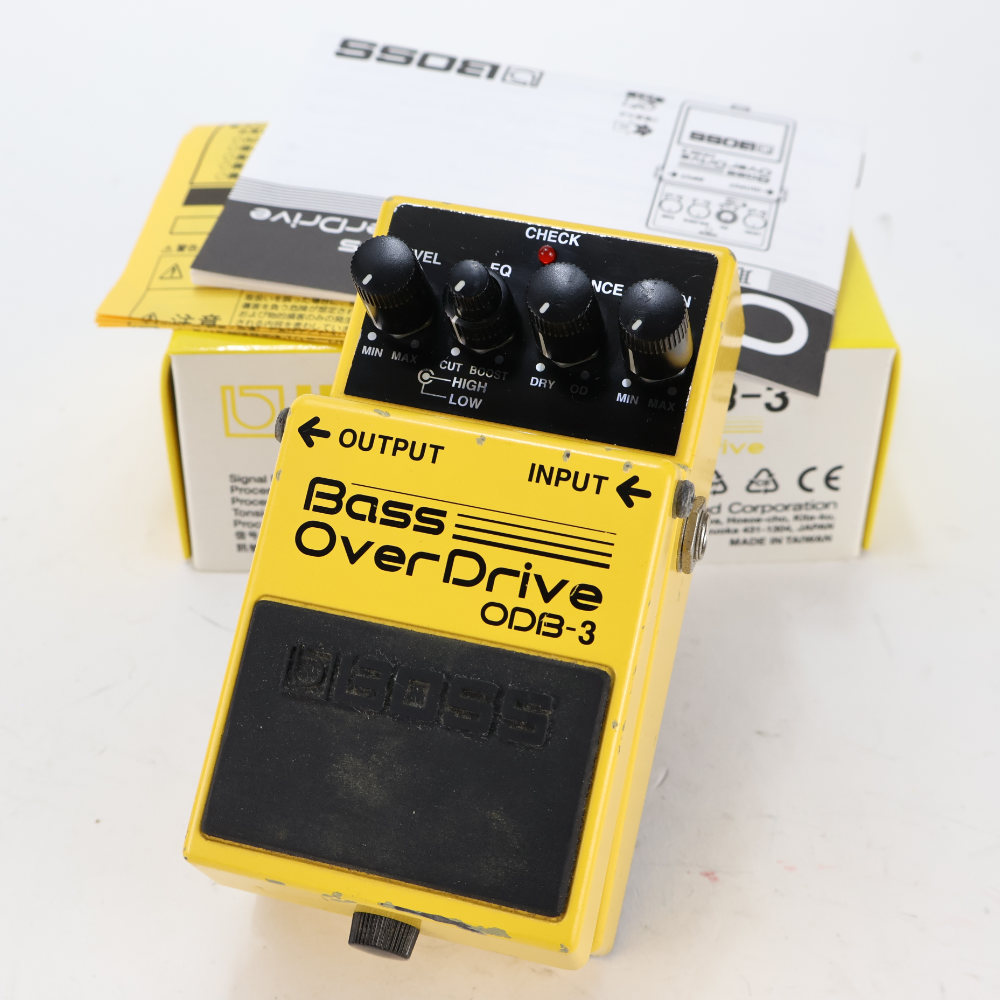 【中古】 ベースオーバードライブ エフェクター BOSS ODB-3 Bass OverDrive ベースエフェクター