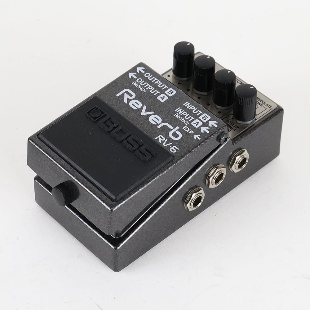 【中古】 BOSS ボス Reverb RV-6 リバーブ エフェクター 全体