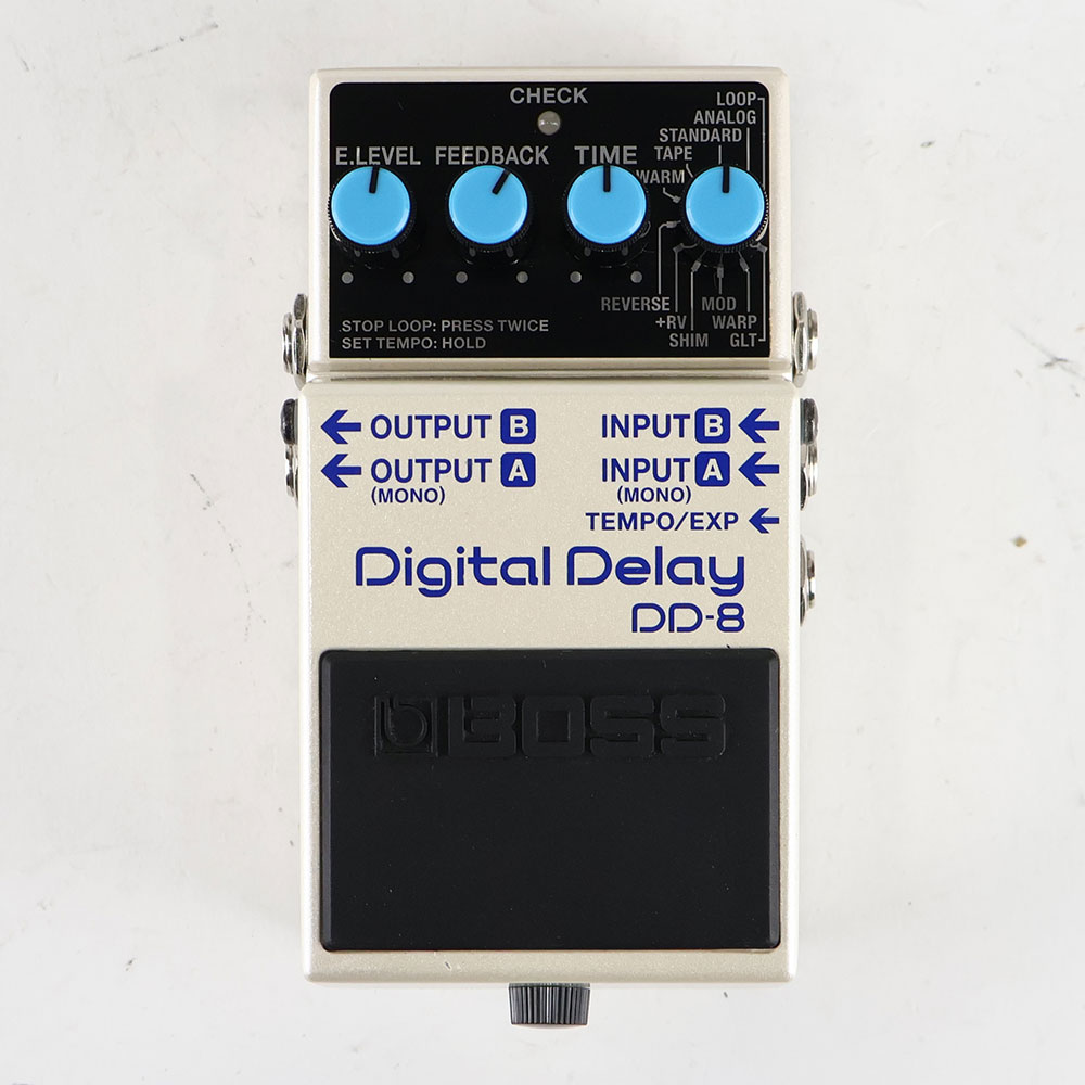 【中古】 ディレイ エフェクター BOSS DD-8 Digtal Delay ギターエフェクター 正面