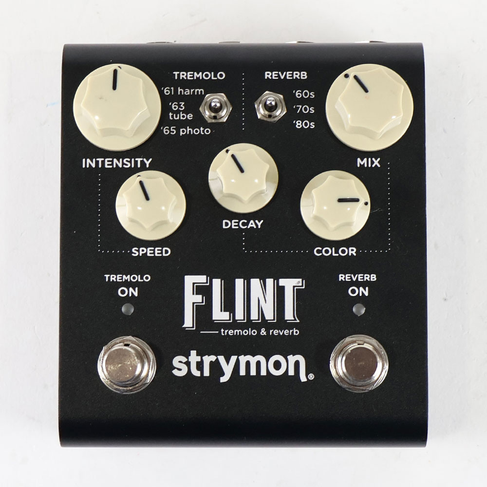 【中古】 リバーブ&トレモロ ストライモン strymon FLINT V2 ギターエフェクター