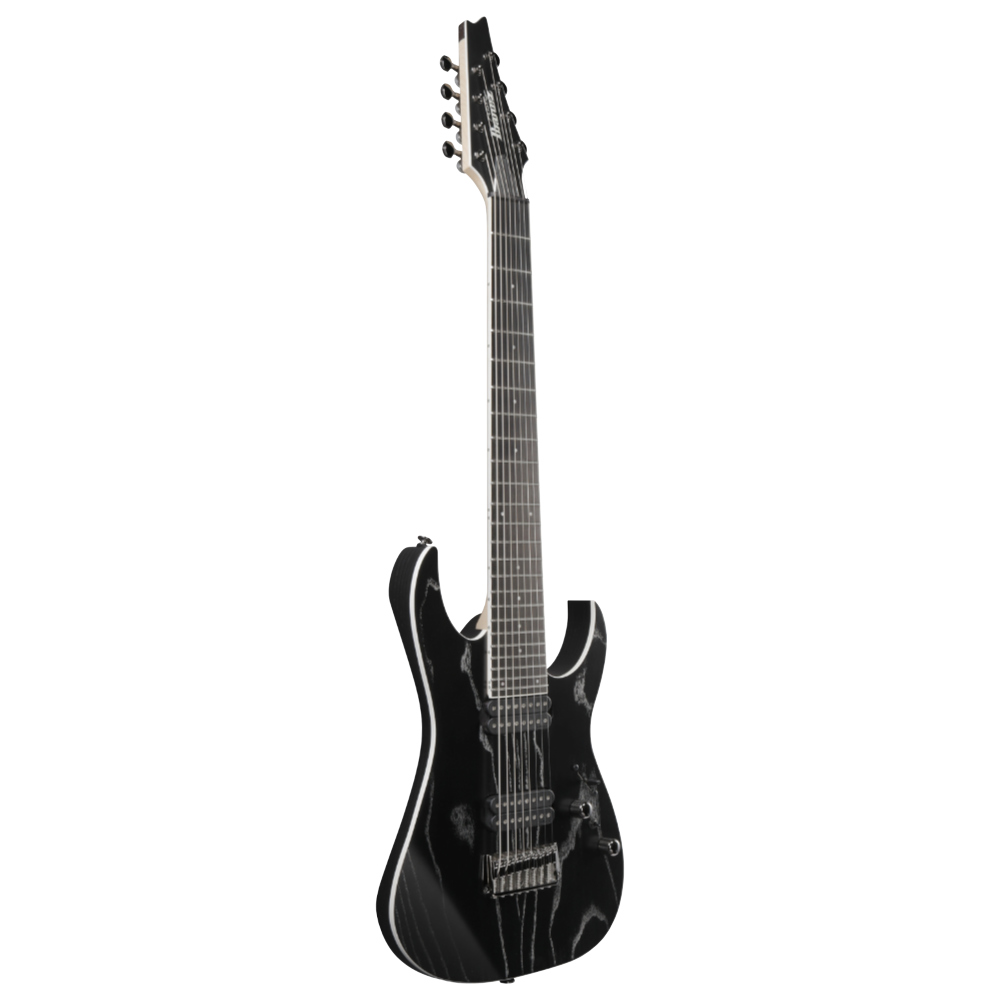 IBANEZ アイバニーズ RG5328R-LDK RG Prestige Lightning Through A Dark 8弦エレキギター 斜めアングル画像