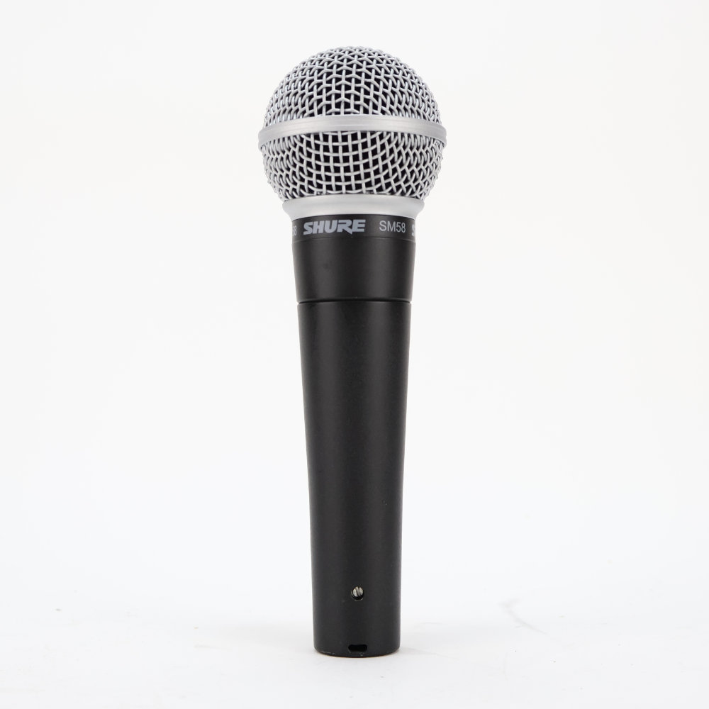 【中古】 マイク ダイナミックマイク ボーカル用 SHURE SM58 シュアー 58 ゴッパ シュア 全体