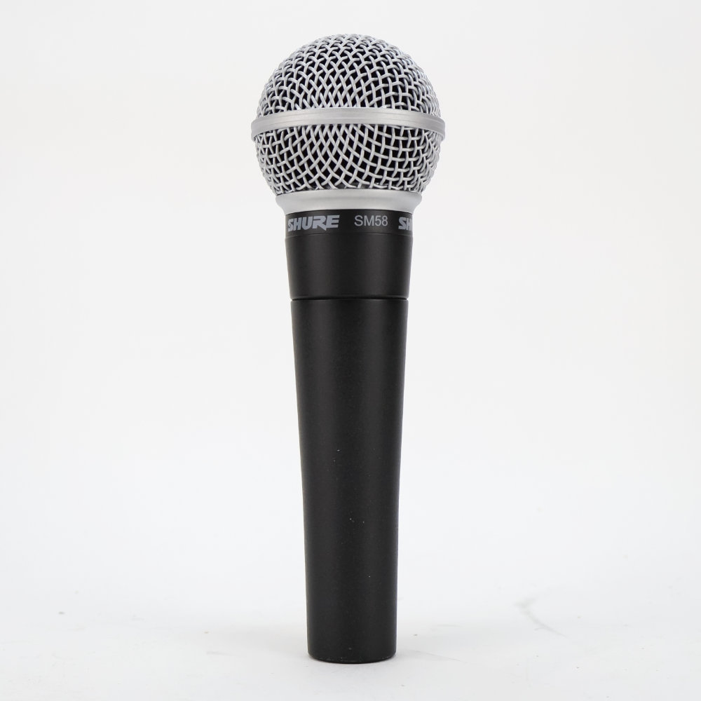 【中古】 マイク ダイナミックマイク ボーカル用 SHURE SM58 シュアー 58 ゴッパ シュア 全体