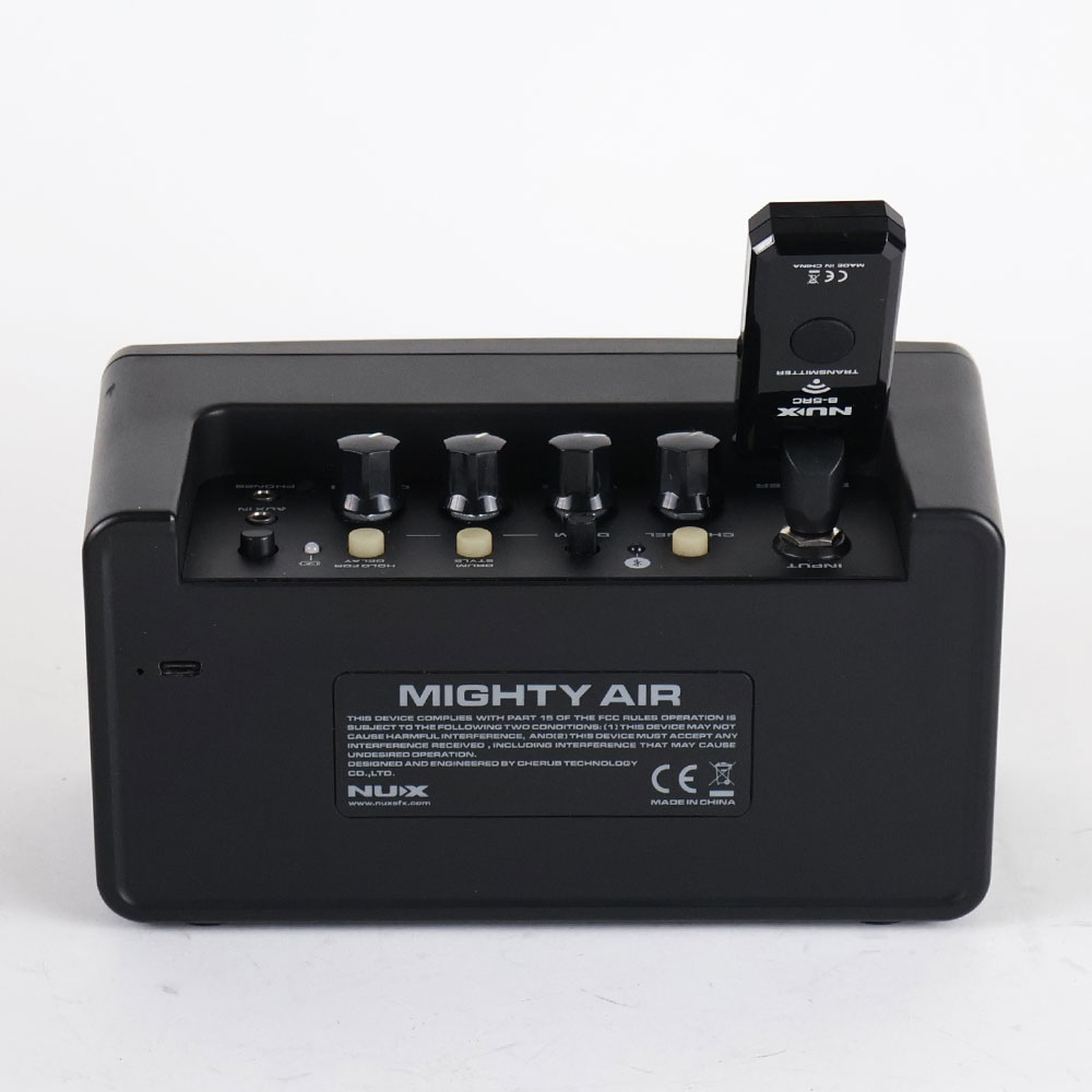 【中古】 小型ギターアンプ NUX ニューエックス Mighty Air ワイヤレス 小型ギターアンプ コンボ 背面