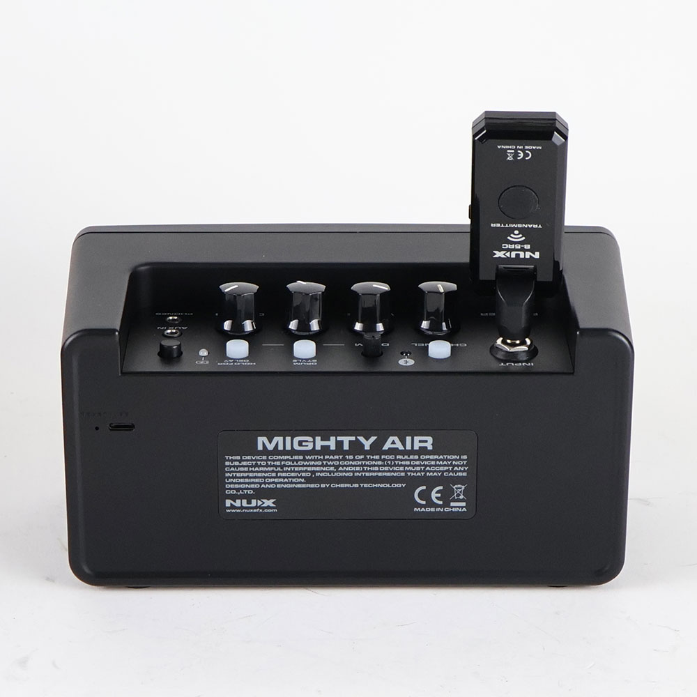 【中古】 小型ギターアンプ NUX ニューエックス Mighty Air ワイヤレス 小型ギターアンプ コンボ 背面