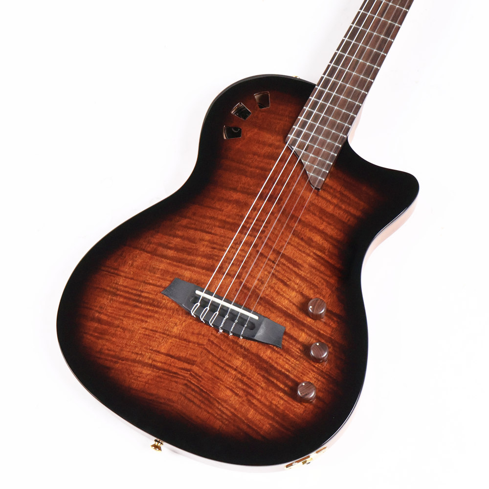 【訳あり】アウトレット Cordoba コルドバ STAGE GUITAR Edge Burst エレクトリッククラシックギター ボディトップ