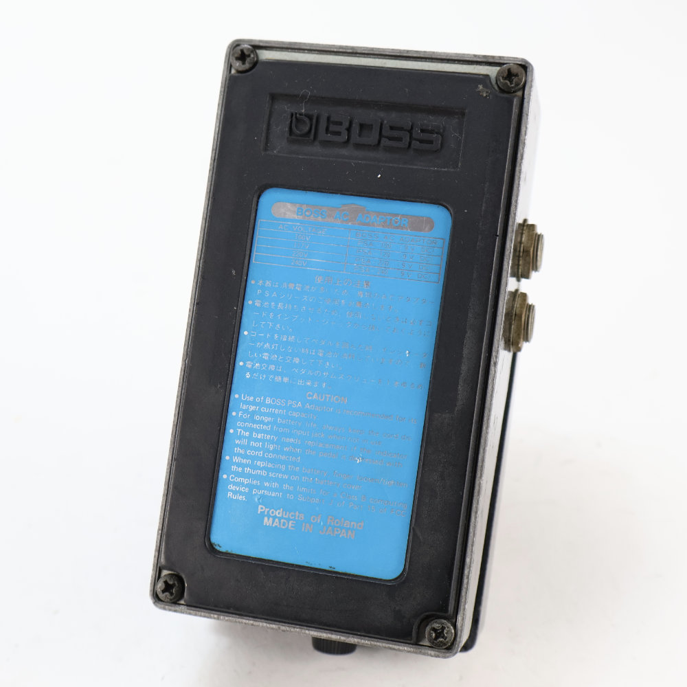 【中古】 ディストーション エフェクター BOSS MZ-2 Digital Metalizer Made in JAPAN ギターエフェクター 底面