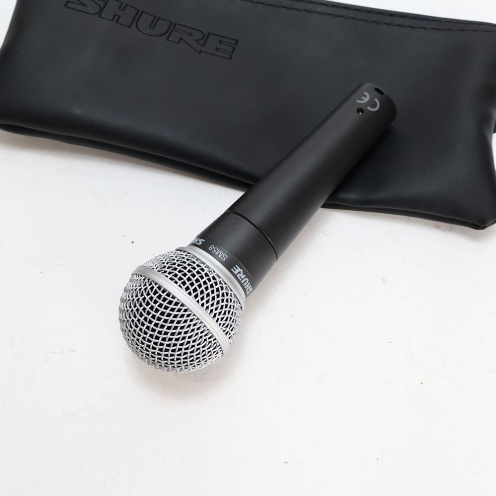 【中古】 マイク ダイナミックマイク ボーカル用 SHURE SM58 シュアー 58 ゴッパ シュア 裏面
