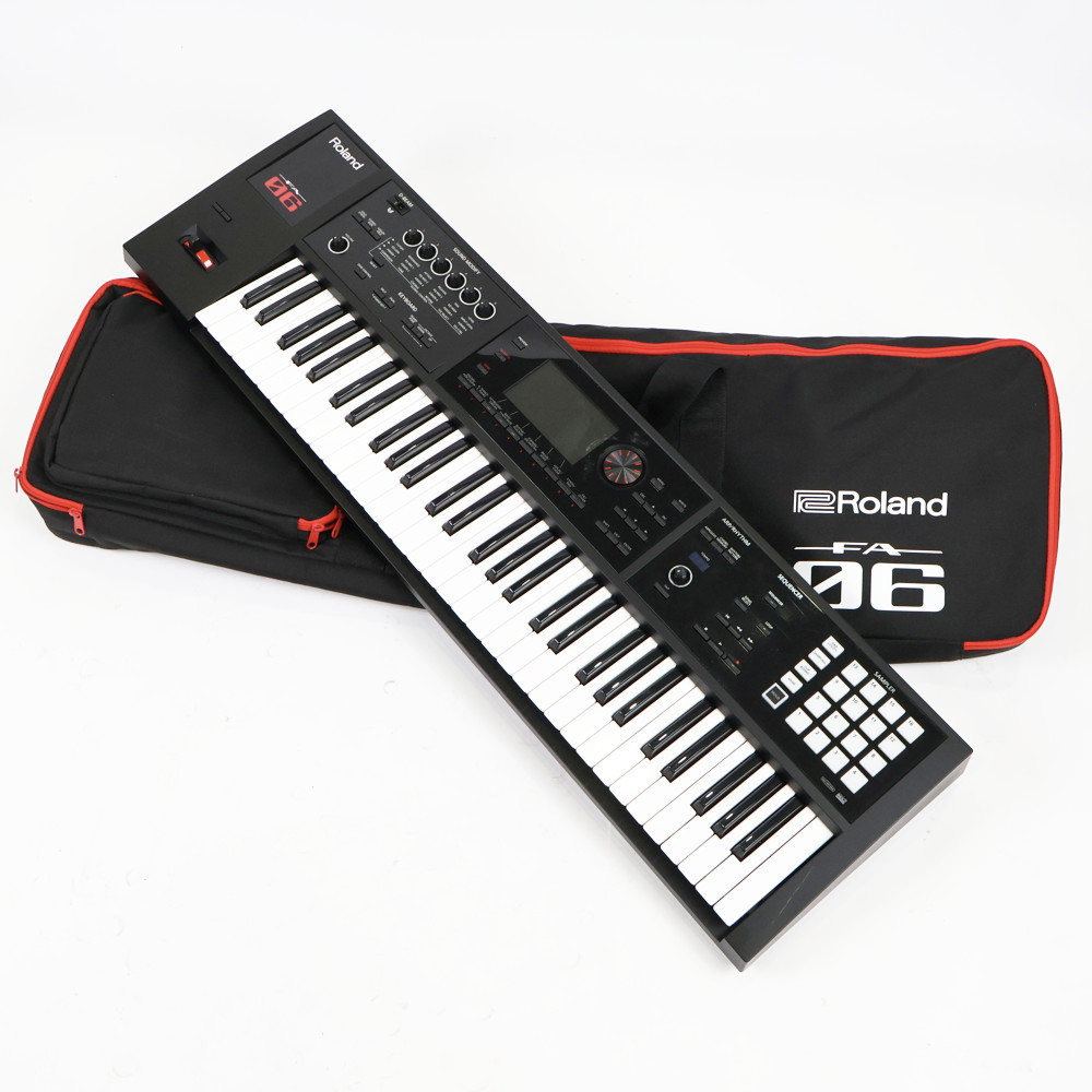 【中古】 ROLAND FA-06 Music Workstation シンセサイザー