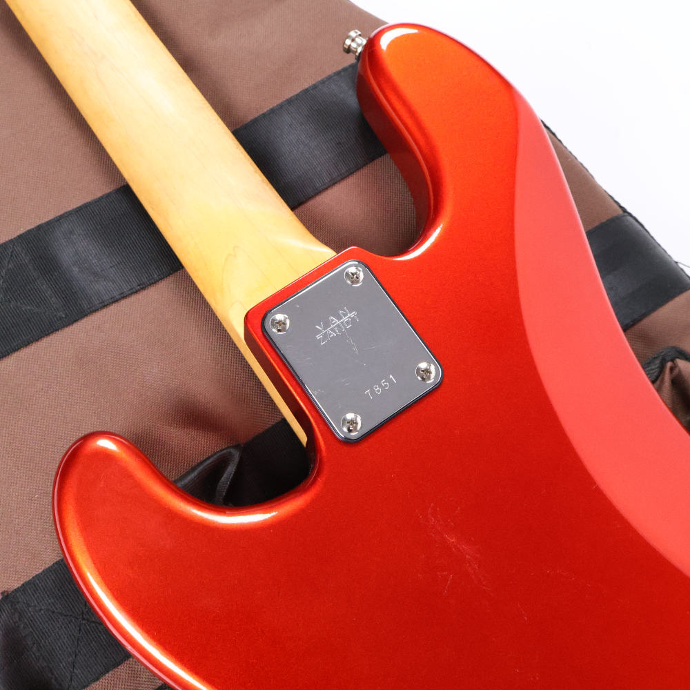【中古】 エレキベース Vanzandt PBV-R2 Candy Apple Red ヴァンザント PBスタイル ネックプレート