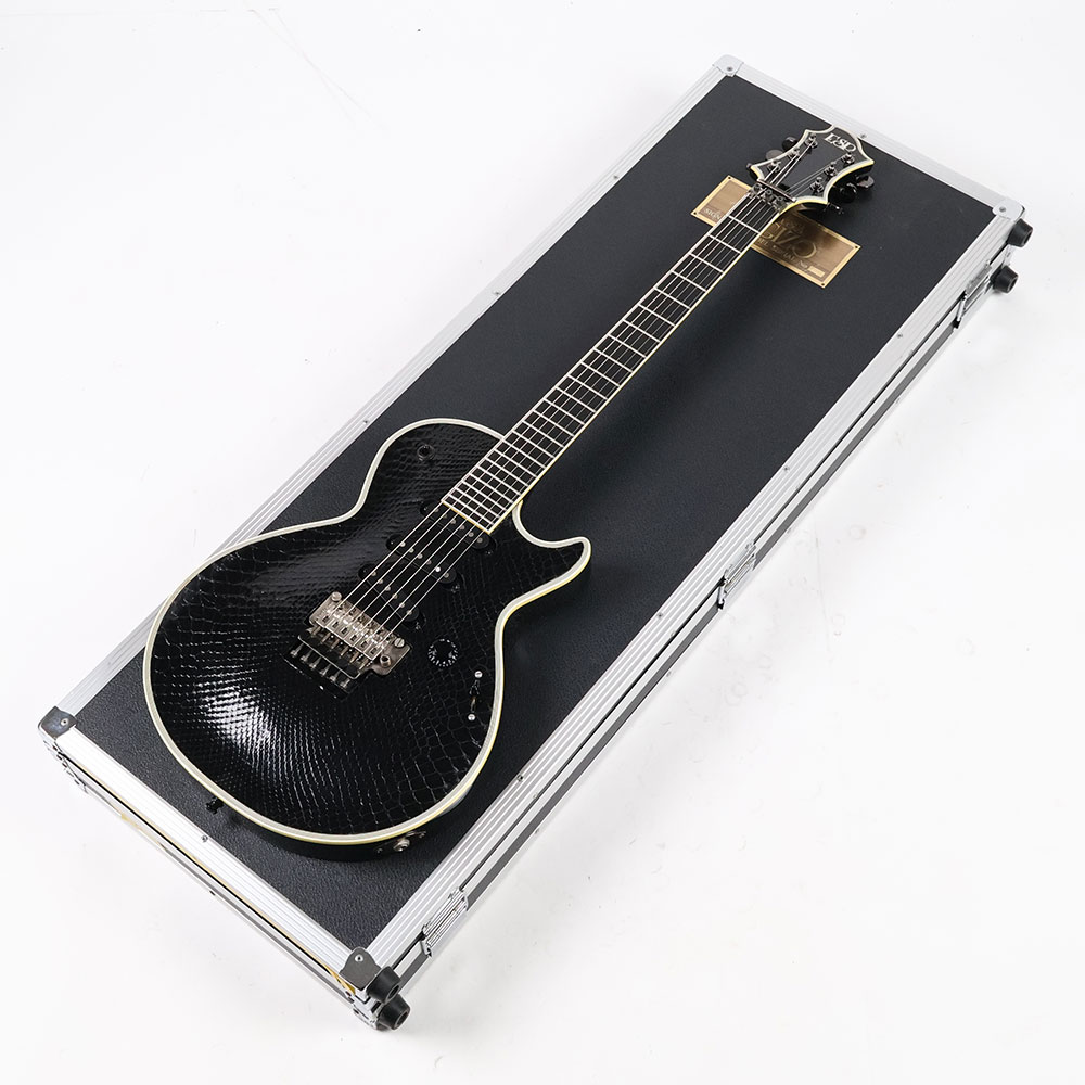 【中古】 エレキギター ESP ECLIPES S-I -PYTHON- SUGIZO Signature Model 2001年製 エクリプス パイソン Serial No.35/120 120本限定生産品