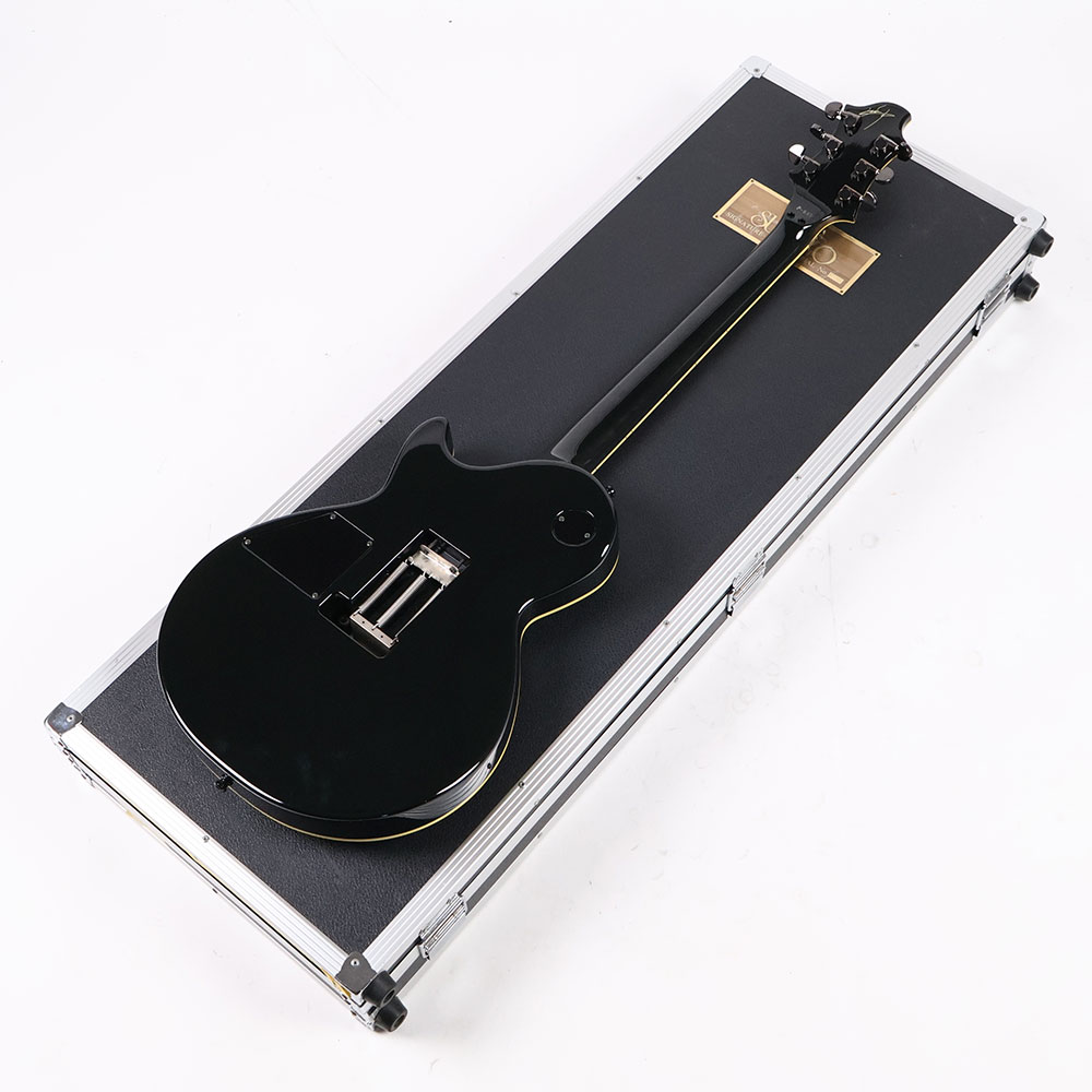 【中古】 エレキギター ESP ECLIPES S-I -PYTHON- SUGIZO Signature Model 2001年製 エクリプス パイソン Serial No.35/120 120本限定生産品 背面