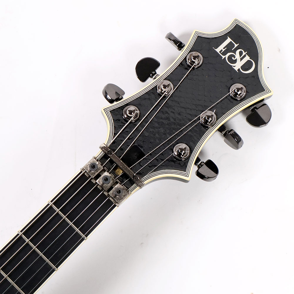 【中古】 エレキギター ESP ECLIPES S-I -PYTHON- SUGIZO Signature Model 2001年製 エクリプス パイソン Serial No.35/120 120本限定生産品 ヘッド
