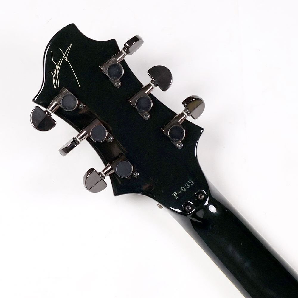 【中古】 エレキギター ESP ECLIPES S-I -PYTHON- SUGIZO Signature Model 2001年製 エクリプス パイソン Serial No.35/120 120本限定生産品 ヘッド