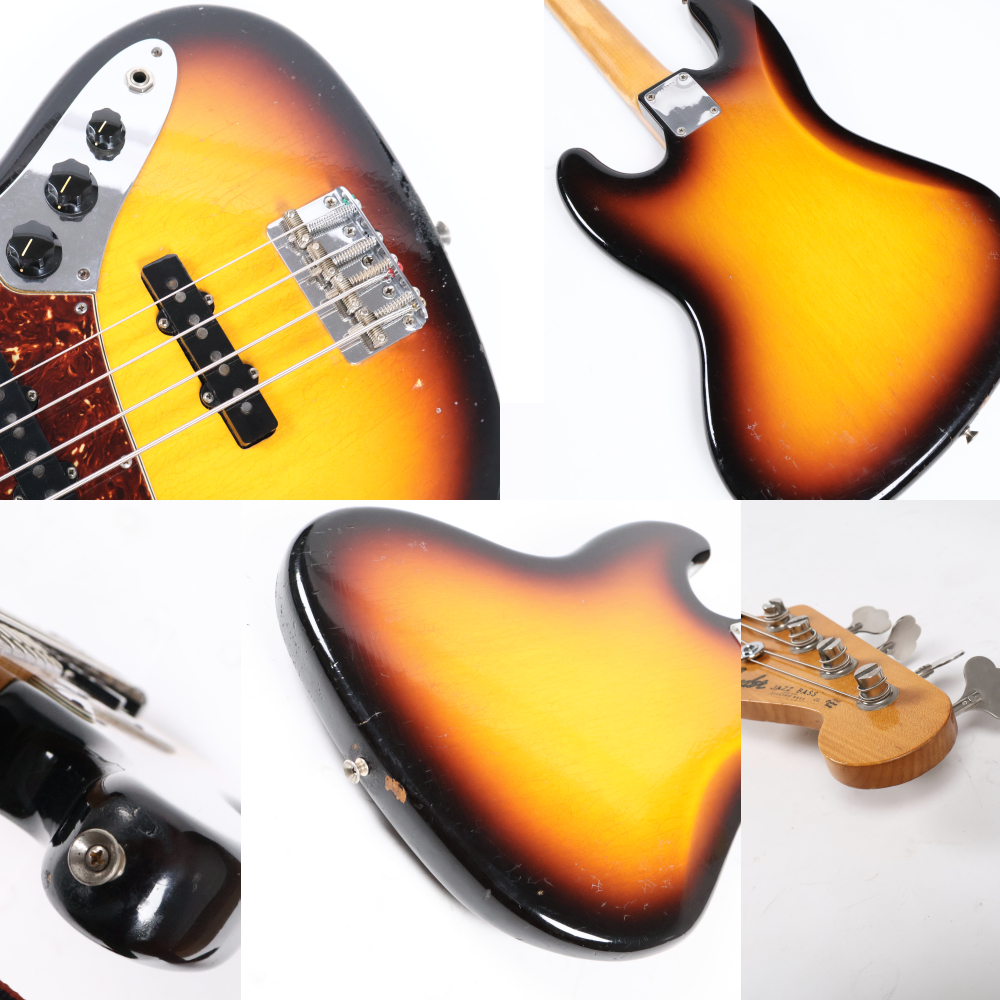 【中古】 エレキベース Fender Custom Shop MBS 60 Jazz Bass Closet Classic 3TS Master Built by Dennis Galuszka 2007年製 フェンダー カスタムショップ ジャズベース デニス・ガルツカ 詳細