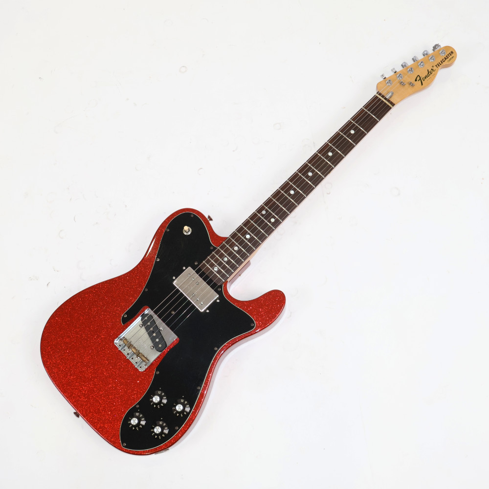 【中古】 エレキギター Fender Custom Shop 1972 Telecaster Custom NOS Red Sparkle Mod. 2013年製 ピックアップ交換あり フェンダー カスタムショップ テレキャスターカスタム レッドスパークル 詳細画像